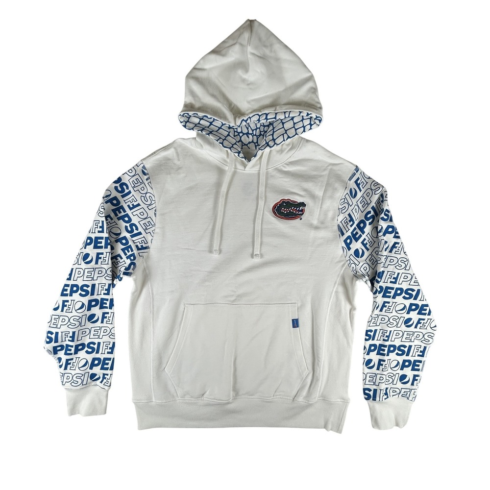 Florida Gators Hoodie Mens Medium NCAA Football Pepsi Collaboration Loomstate